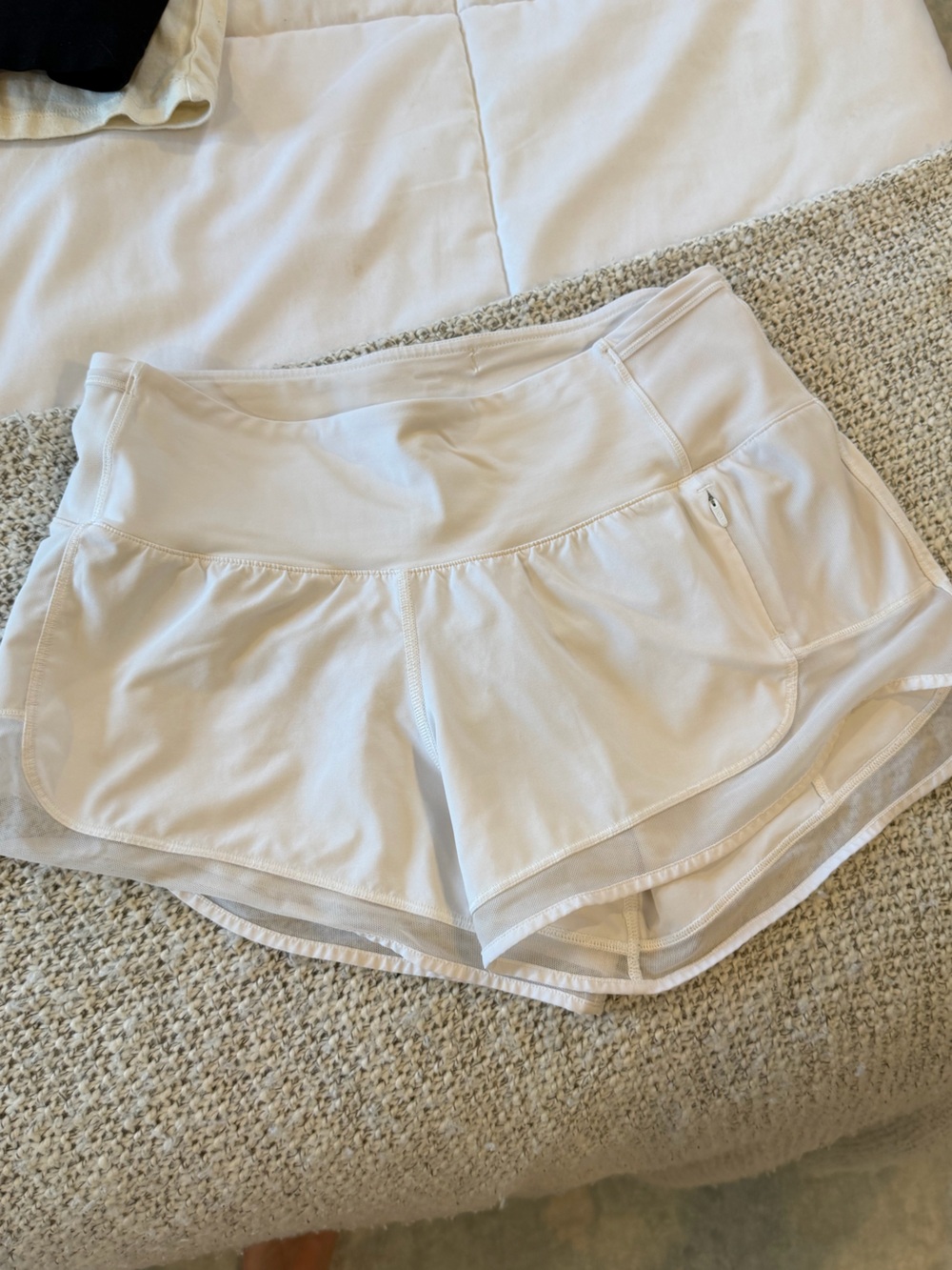 Lululemon White Shorts - Picture 3 of 6